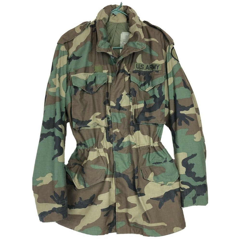 US Army Field Coat Small Long Cold Weather Camo